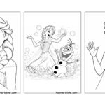Anna und Elsa Ausmalbilder